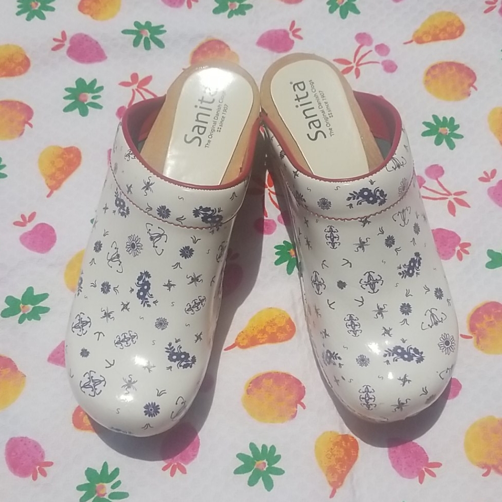 Sanita Wooden Clogs